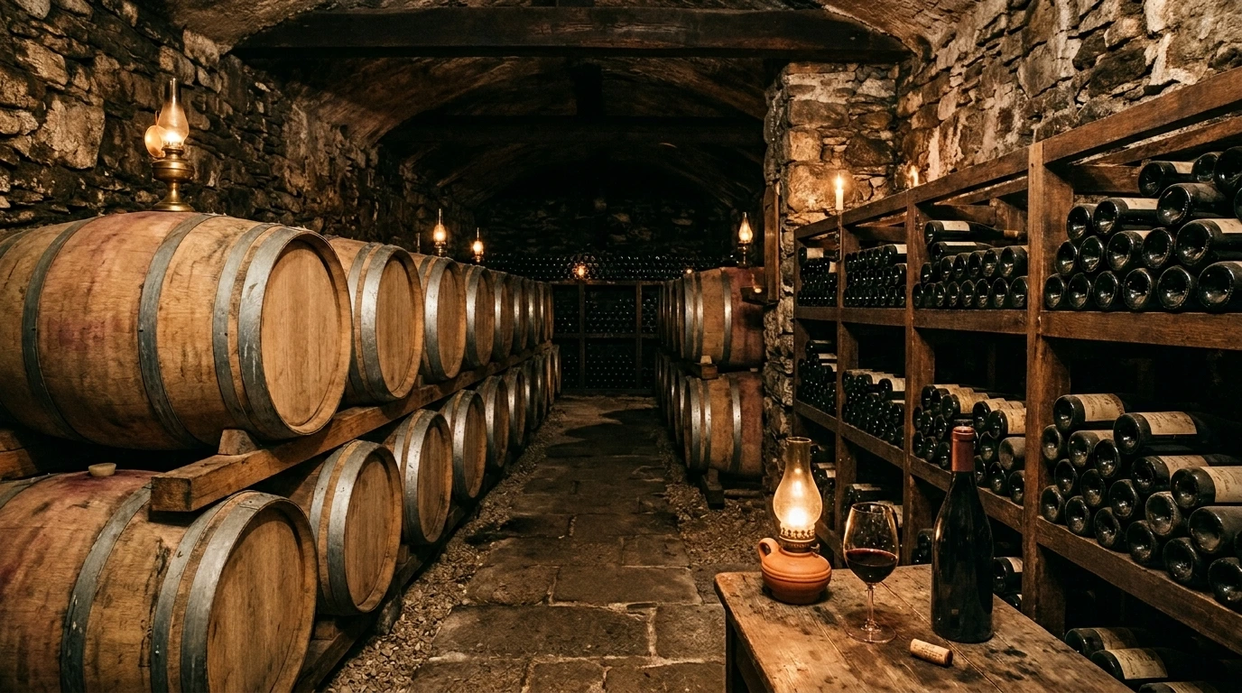 Cave à vin corse, bouteilles de domaine