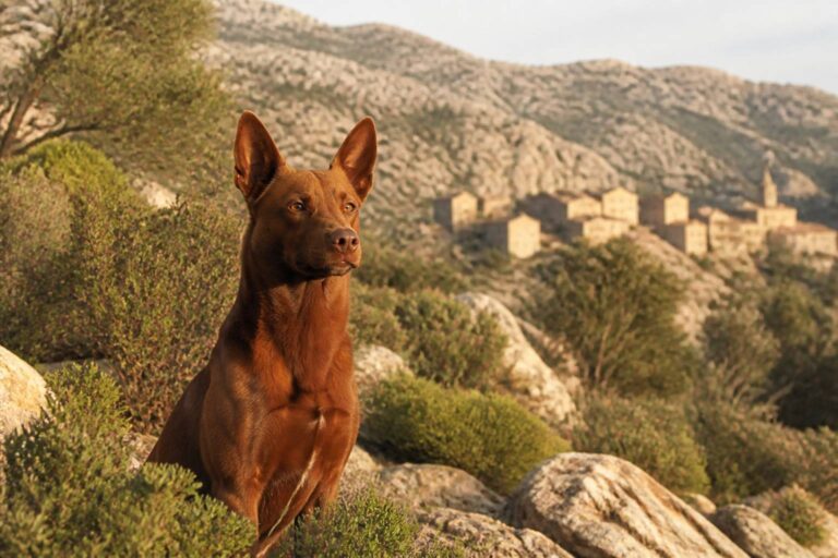 « Le cursinu, compagnon insulaire : comment ce chien Corse est devenu bien plus qu’un simple compagnon, du bureau à la chasse au sanglier »