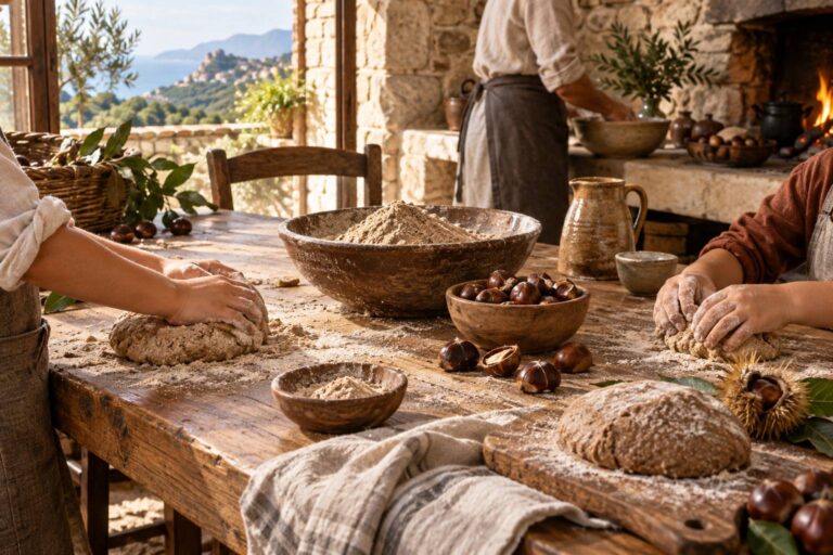 Cuisiner corse avec les enfants : recettes simples et goût de la châtaigne