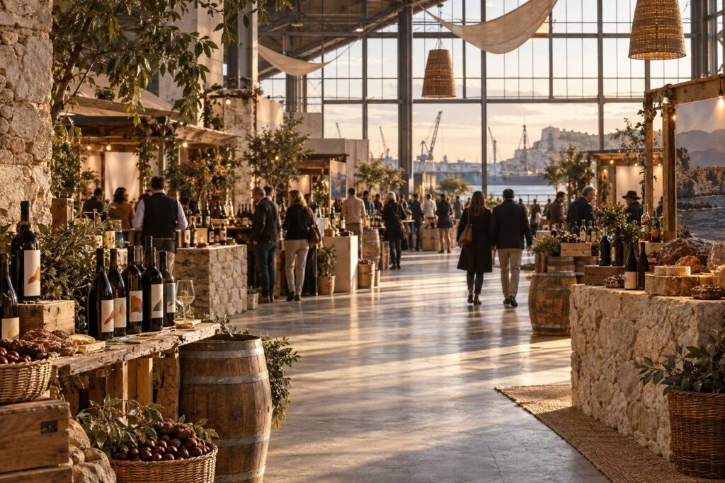 Illustration éditoriale du sujet : Découvrez le Salon Aux Vignobles ! au Havre : un rendez-vous incontournable des passionnés de vin